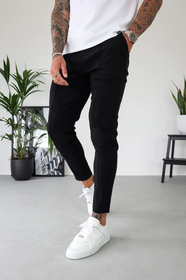 Capo SMART ACTIVE STRETCH Trouser PANT - BLACK