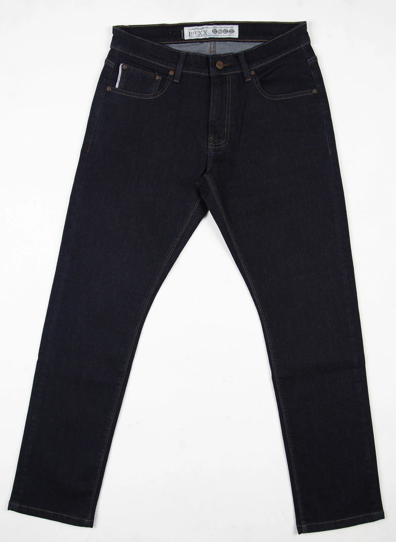 Mish Mash 1984 Tapered Fit Mid Stretch Lot XX Shadow Raw Jeans