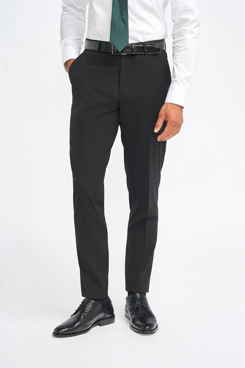 House Of Cavani Malibu smart-casual Trouser BLACK