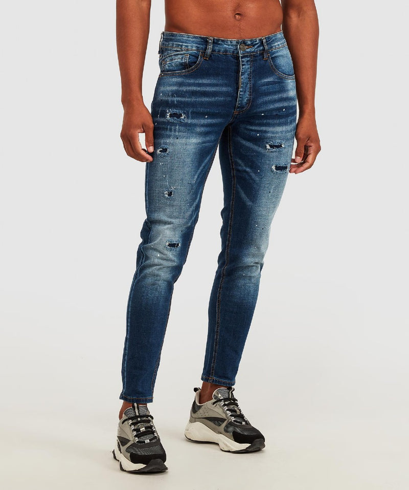 Alessandro Zavetti Apollo 002 Denim Jean NAVY INDIGO