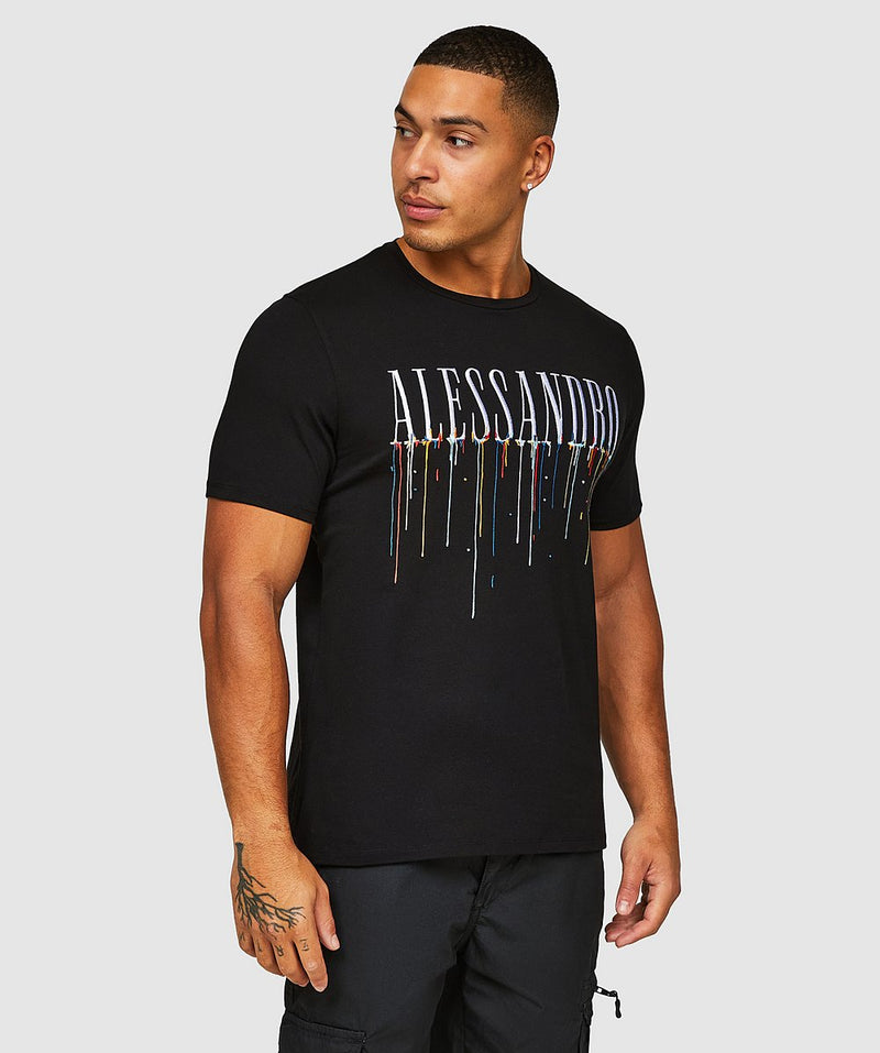 Alessandro Zavetti Artista T-Shirt BLACK