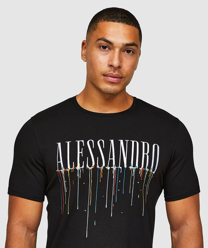 Alessandro Zavetti Artista T-Shirt BLACK