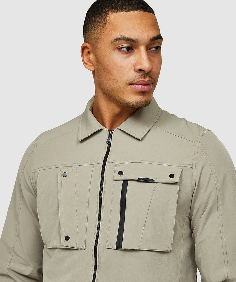 Alessandro Zavetti Marzoli Overshirt Sage