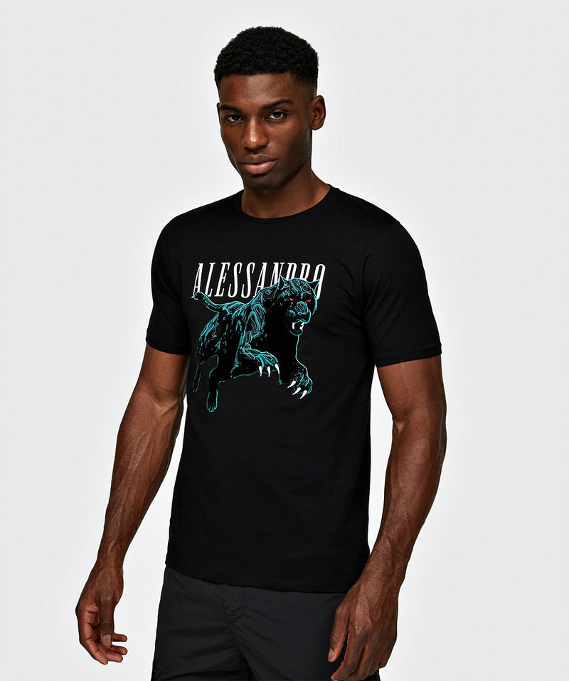 Alessandro Zavetti Sciopero T-Shirt Jet black