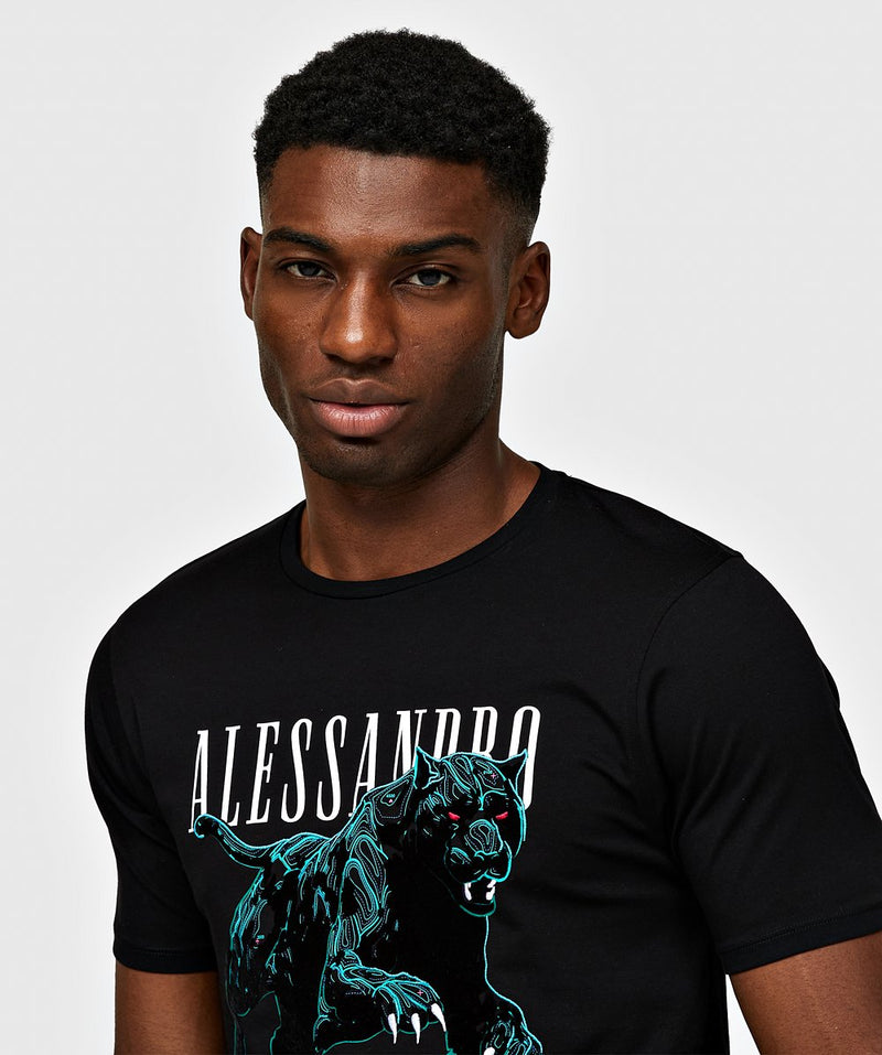 Alessandro Zavetti Sciopero T-Shirt Jet black