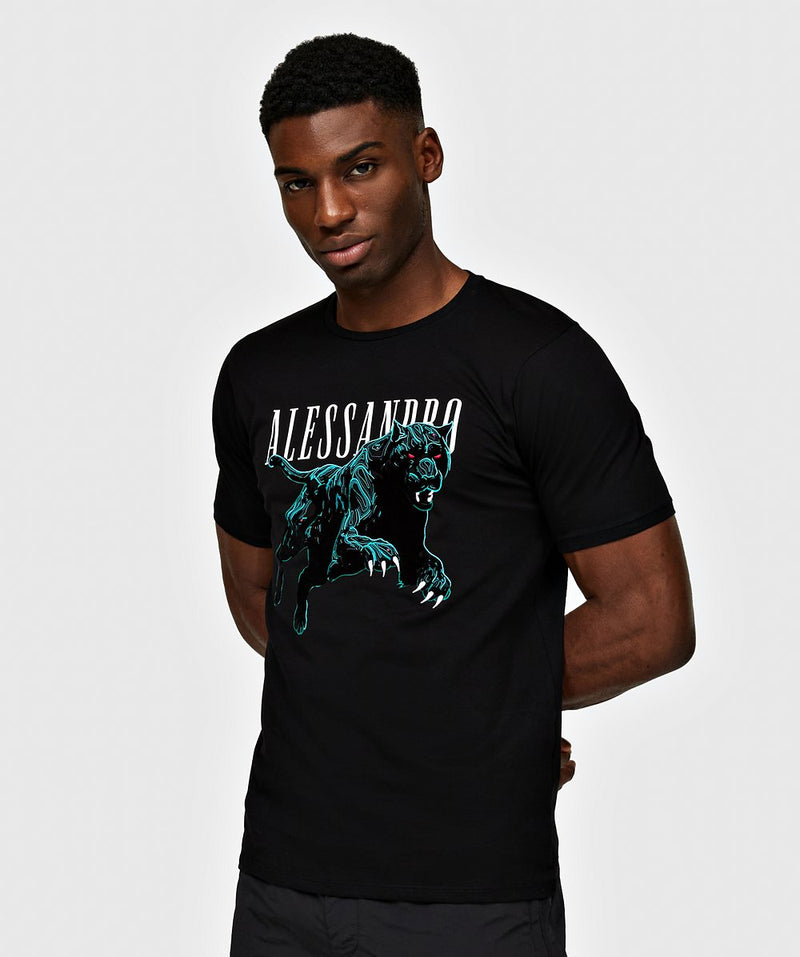 Alessandro Zavetti Sciopero T-Shirt Jet black