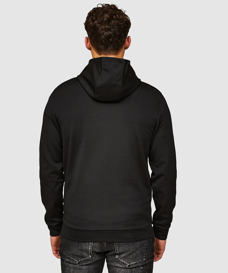 Alessandro Zavetti Growler Dot Overhead Hoodie Jet black