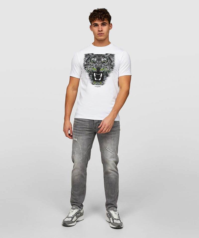 Alessandro Zavetti Growler Dot T-Shirt Optic white