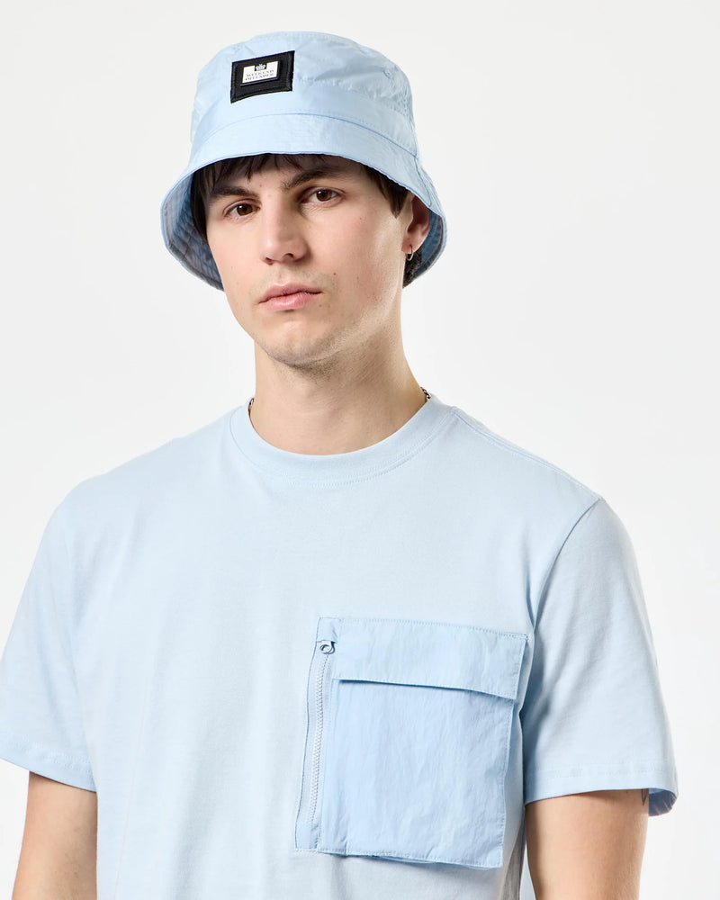 Weekend Offender Long Beach Blvd Bucket Hat Ocean Wave Blue