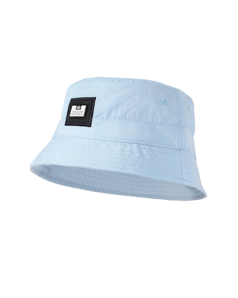 Weekend Offender Long Beach Blvd Bucket Hat Ocean Wave Blue