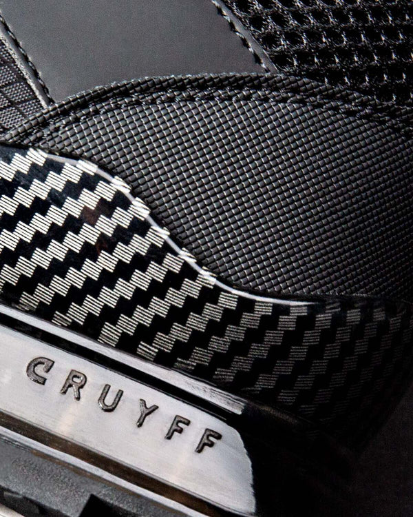 Cruyff Fearia outdoor inspired athletic Sneakers -  BLACK