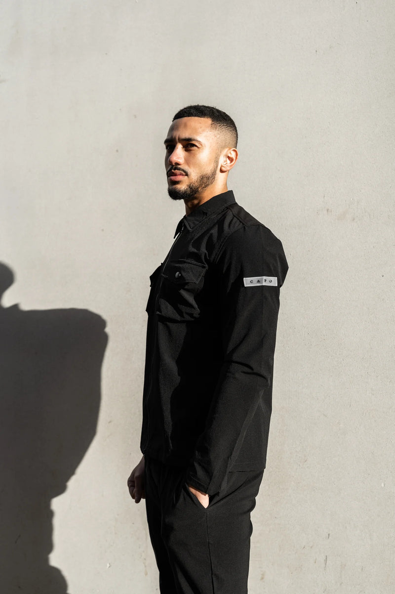 Capo Clothing BUTTON Jacket - Black