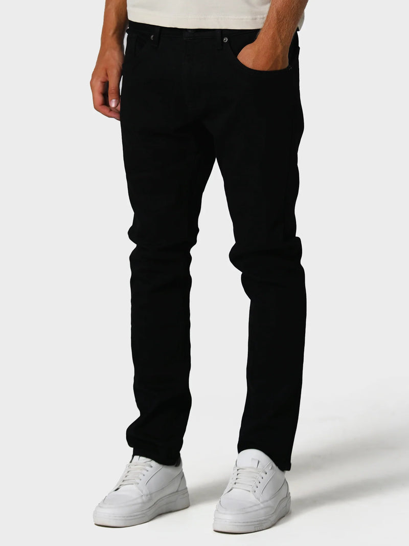 883 Police Dino TODD 960 Slim Fit Jeans - BLACK