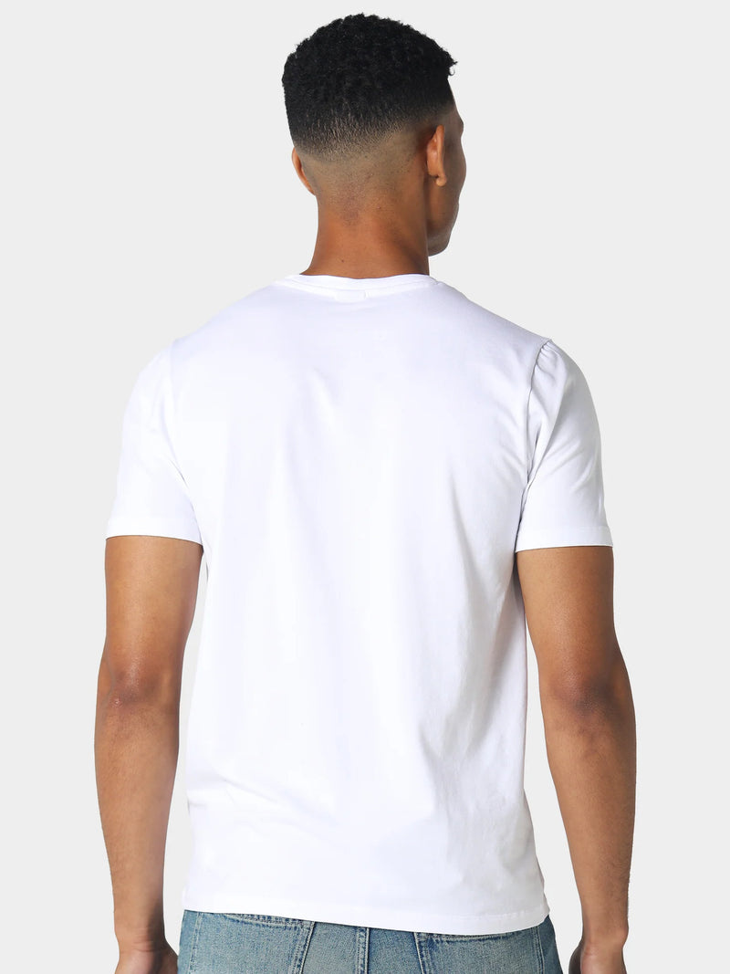 883 Police Dover White T-Shirt