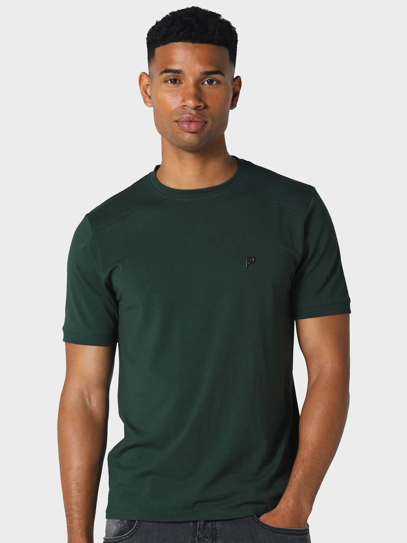 883 Police Gambit Deep Emerald cut and sew T-Shirt