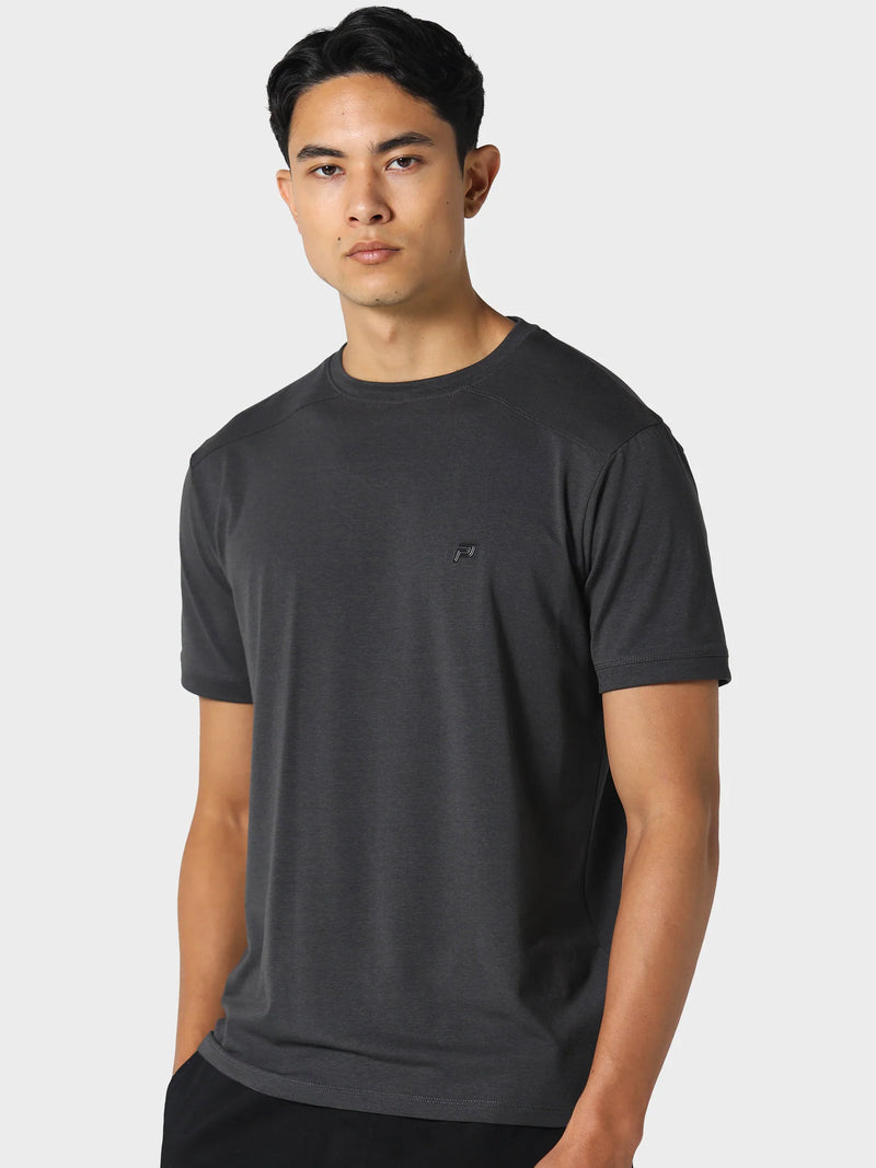 883 Police Gambit Dusty Grey cut and sew T-Shirt