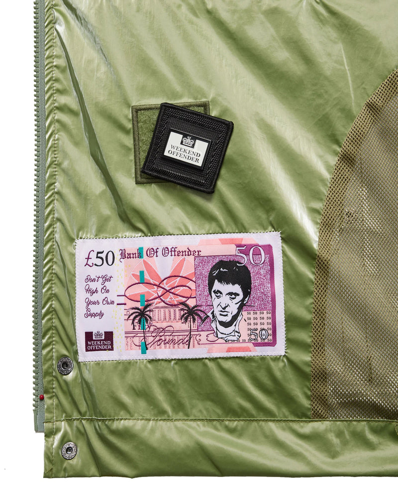 Weekend Offender Cotoca (Durable Water Repellent) Field Jacket Sapling Green