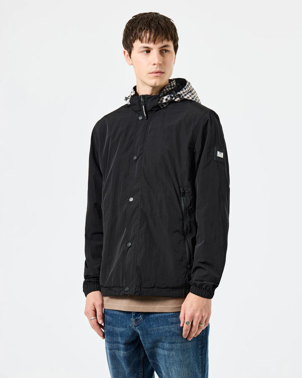 Weekend Offender Saunders Parachute Jacket Black