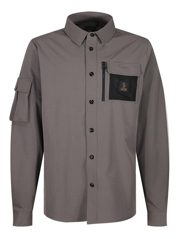 Luke Hulun HULUN TECHNICAL SHIRT - GRAPHITE