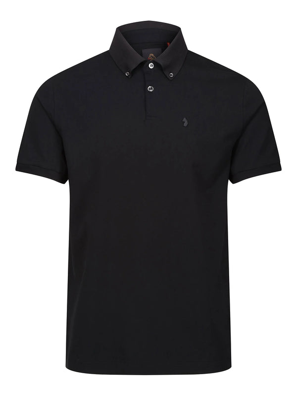 Luke Essentials MACAU PREMIUM MODAL POLO - BLACK