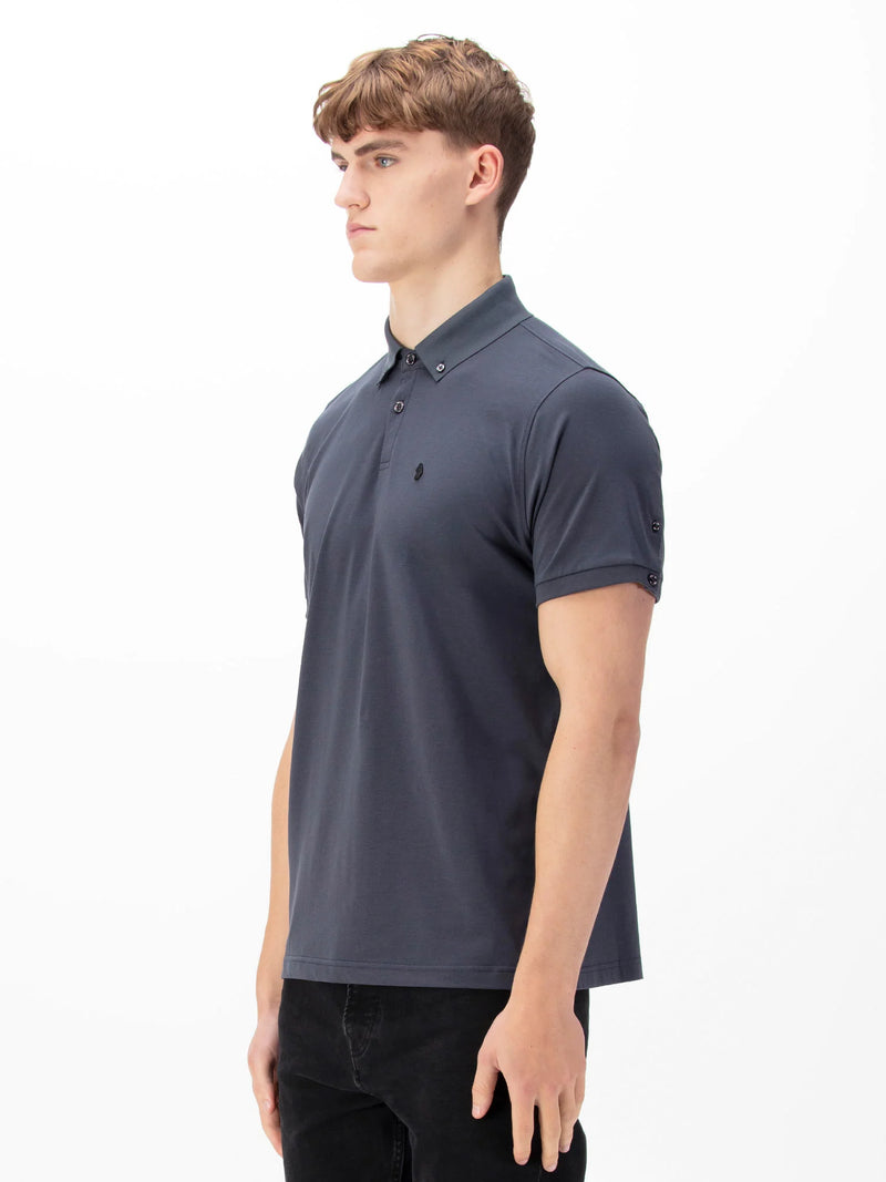 Luke Essentials MACAU PREMIUM MODAL POLO - Porpoise