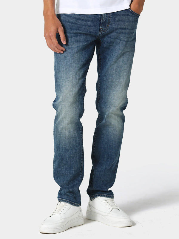 883 Police Mattia TODD 949 Regular Fit Jeans- MID BLUE