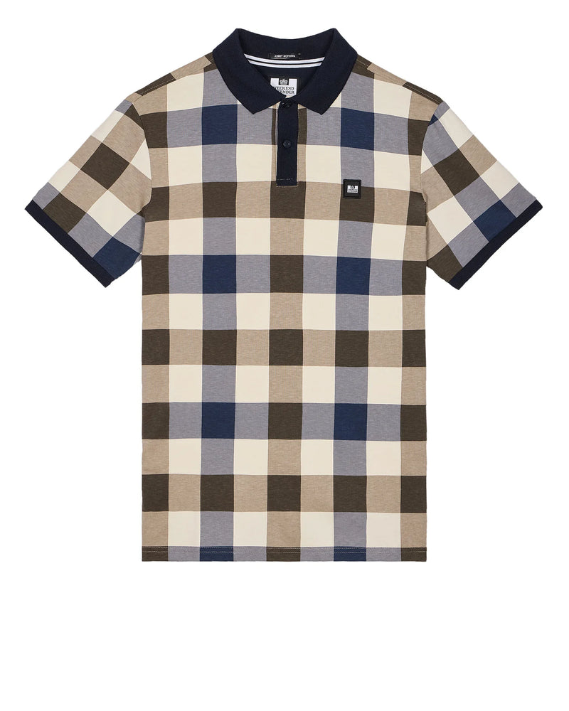 Weekend Offender Ulmen Polo Shirt Large House Check