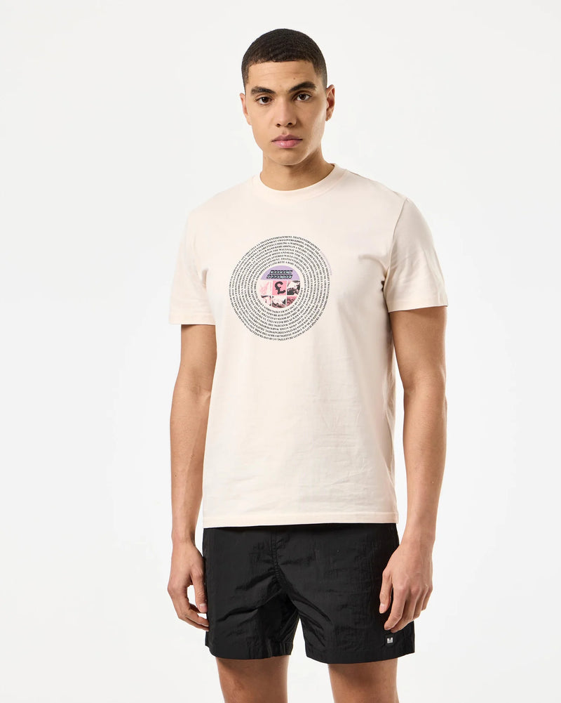 Weekend Offender Entertainment Graphic T-Shirt Alabaster