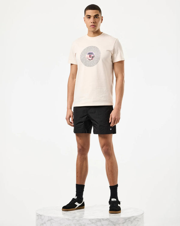 Weekend Offender Entertainment Graphic T-Shirt Alabaster