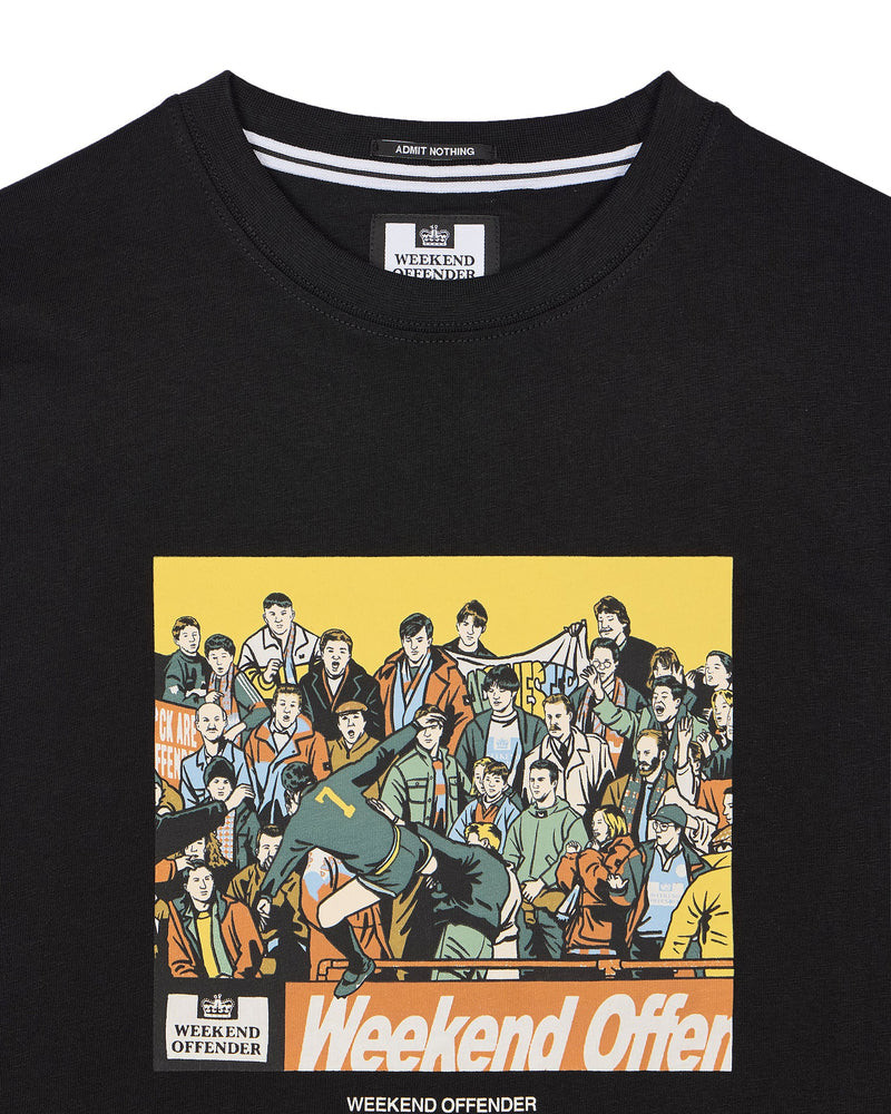 Weekend Offender Selhurst Graphic T-Shirt Black