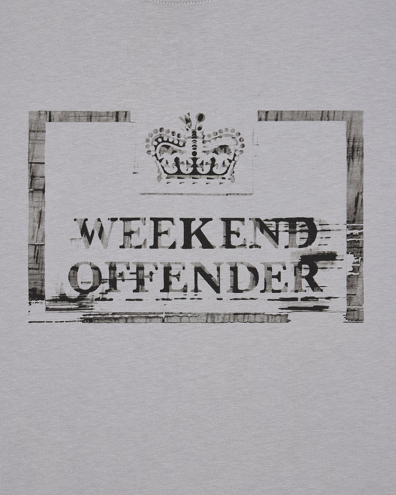 Weekend Offender Bonpensiero Graphic T-Shirt - Smokey Grey