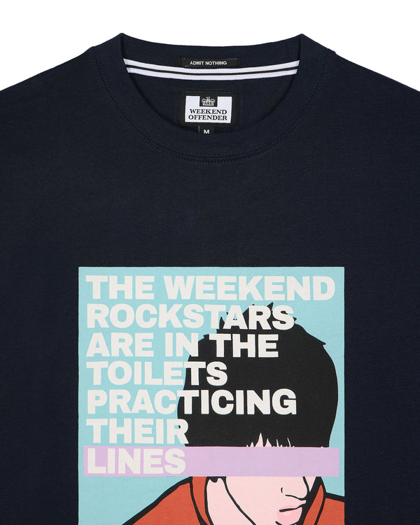 Weekend Offender San Francisco Graphic T-Shirt Navy