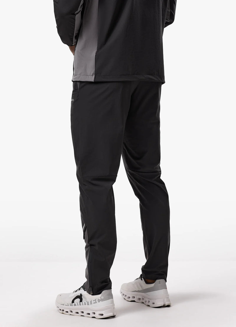 Gym King Advance Tracksuit Bottoms Black Fossil Grey