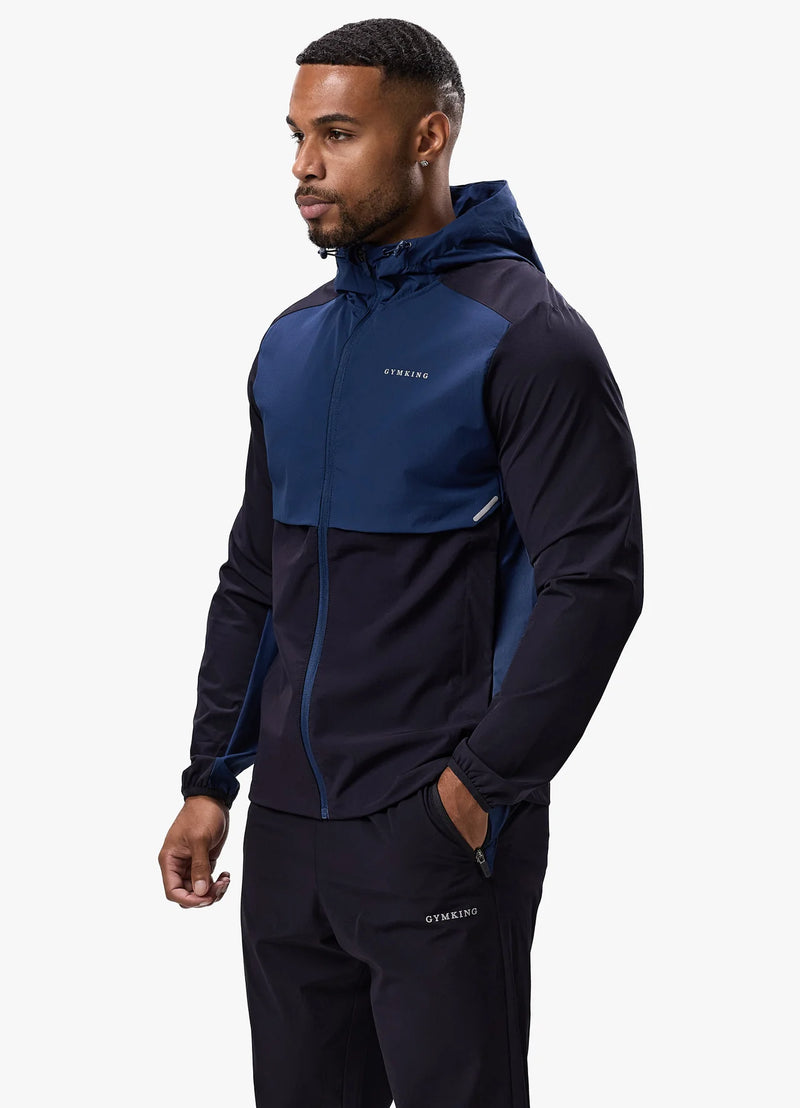 Gym King Advance Tracksuit Top Navy Estate Blue