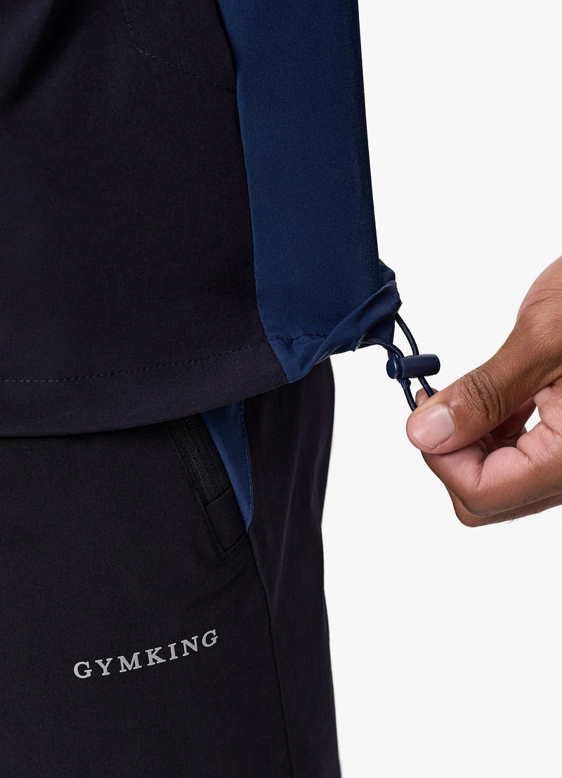 Gym King Advance Tracksuit Top Navy Estate Blue