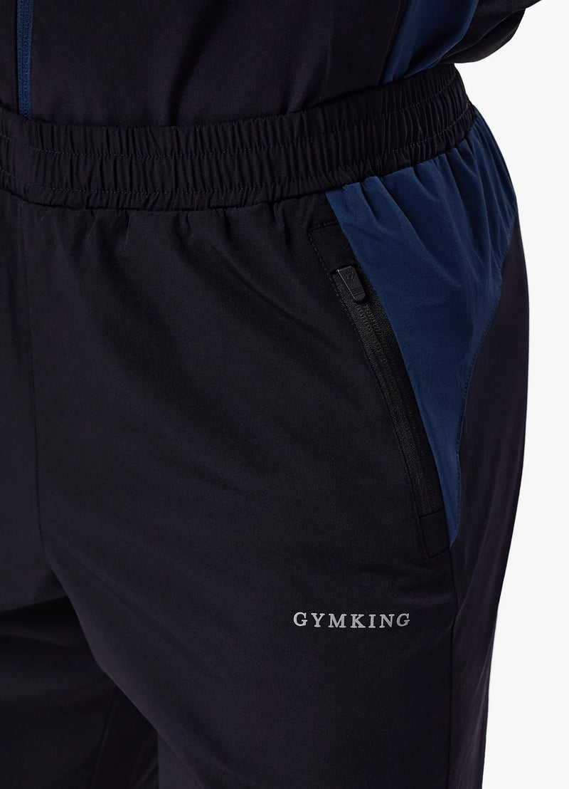 Gym King Advance Tracksuit Bottoms Navy Estate Blue