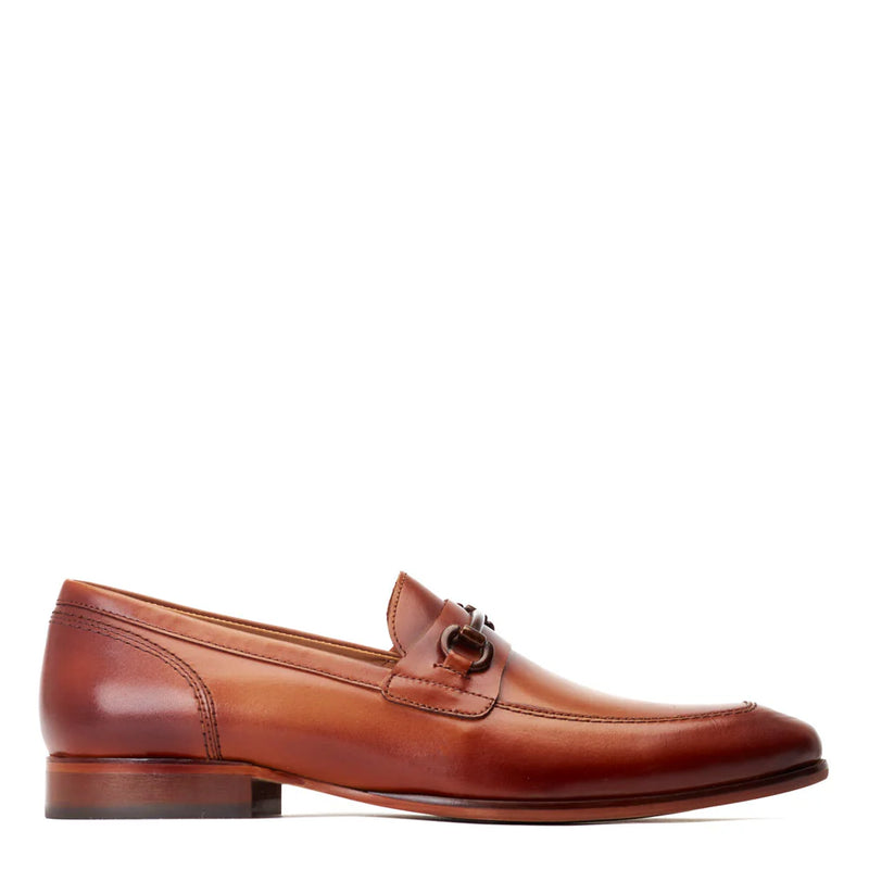 Base London Russo Waxy Loafers Tan