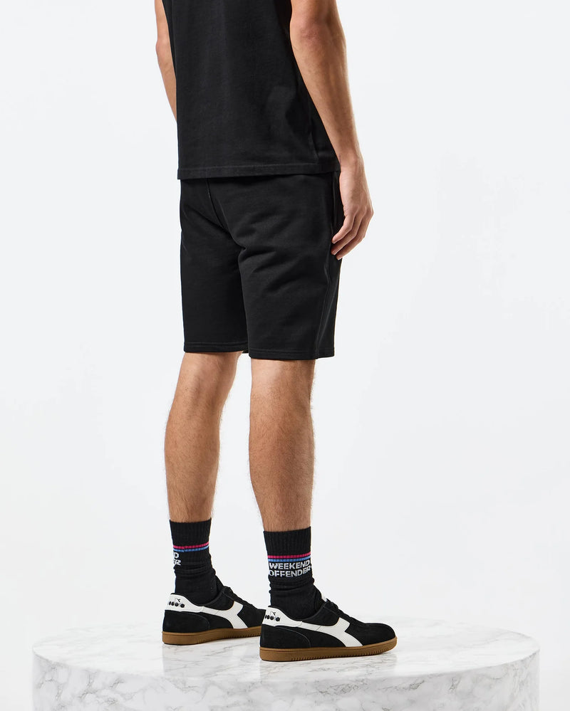 Weekend Offender Hawkins Jogger Shorts - BLACK