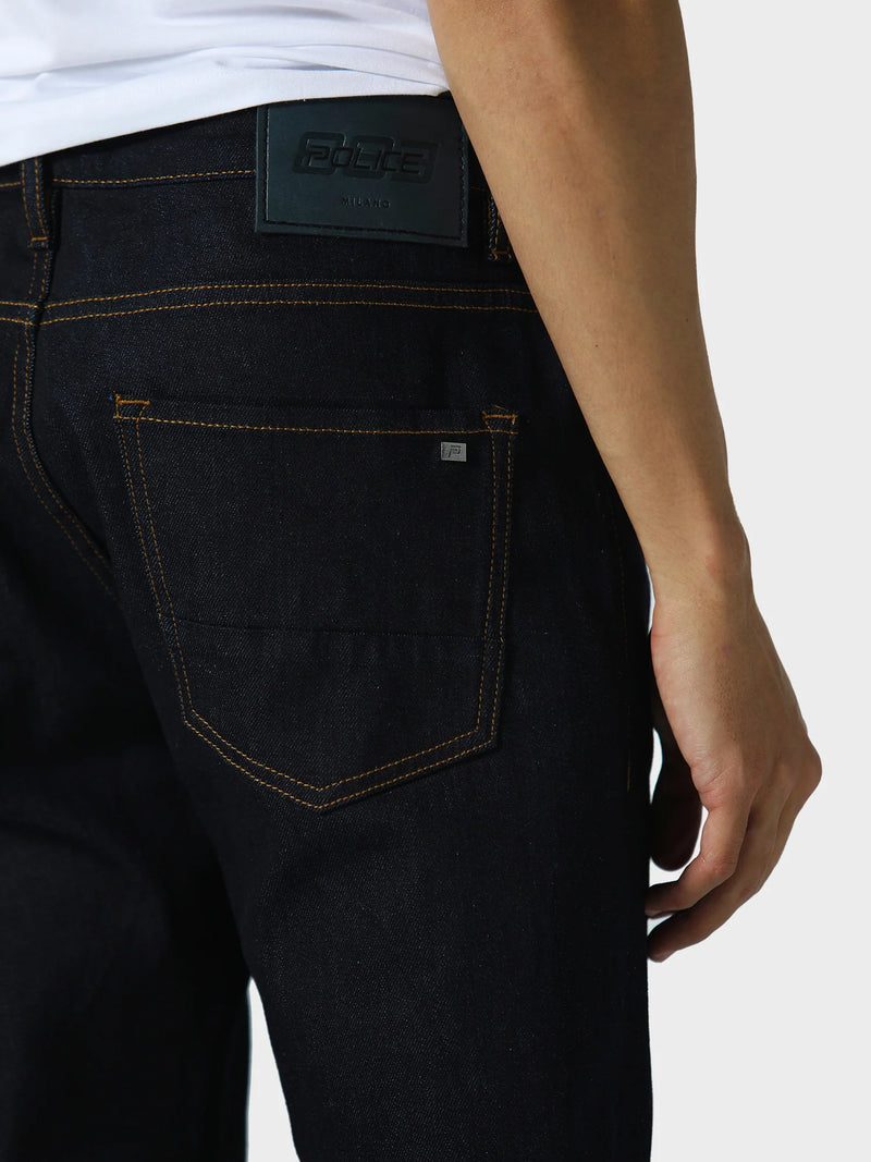 883 Police Mattia TODD 992 Regular Fit Jeans - Dark Blue