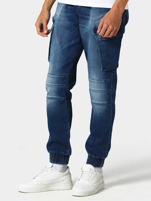 883 Police Ware 537 Denim Cargo Pants