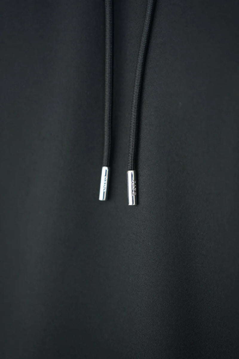 Capo Interlock Hoodie BLACK