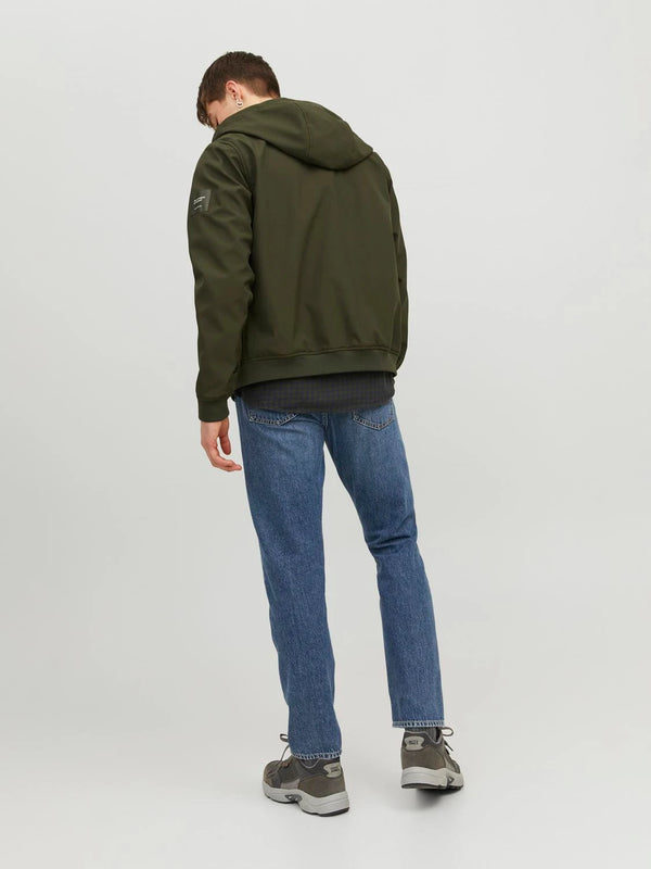 Jack & Jones Basic Softshell Hooded Jacket - ROSIN