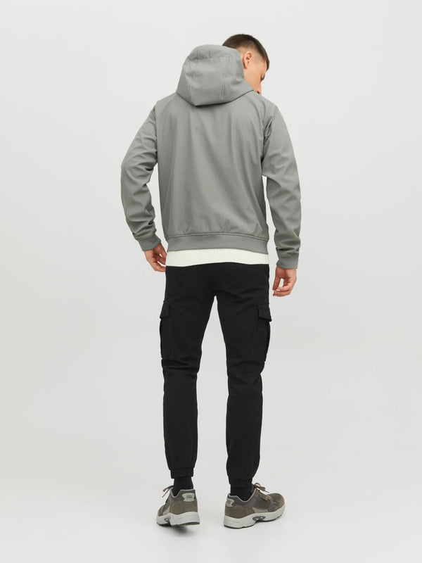 Jack & Jones Basic Softshell Hooded Jacket - SEDONA SAGE