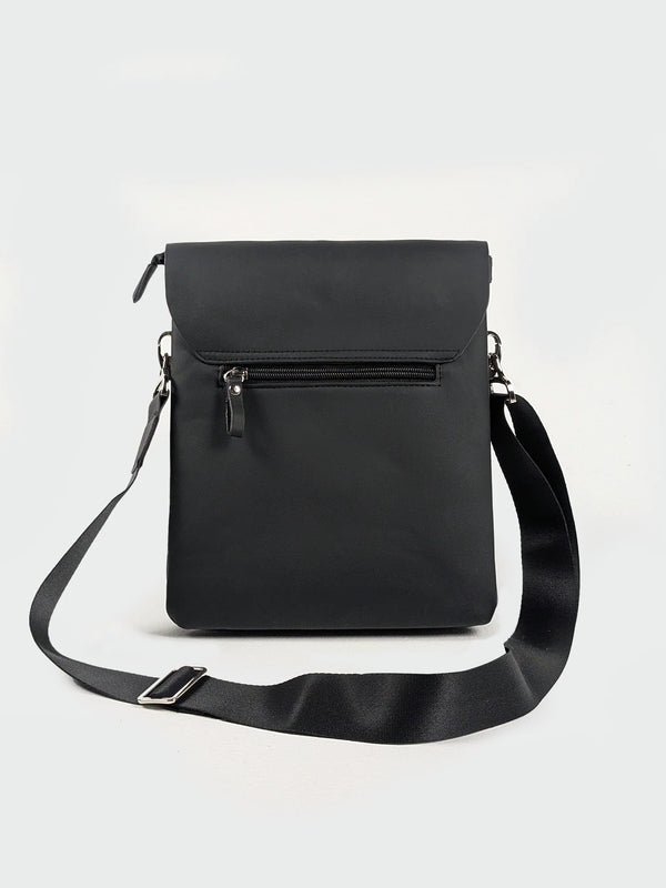 883 Police Molsdens Black Messenger Bag