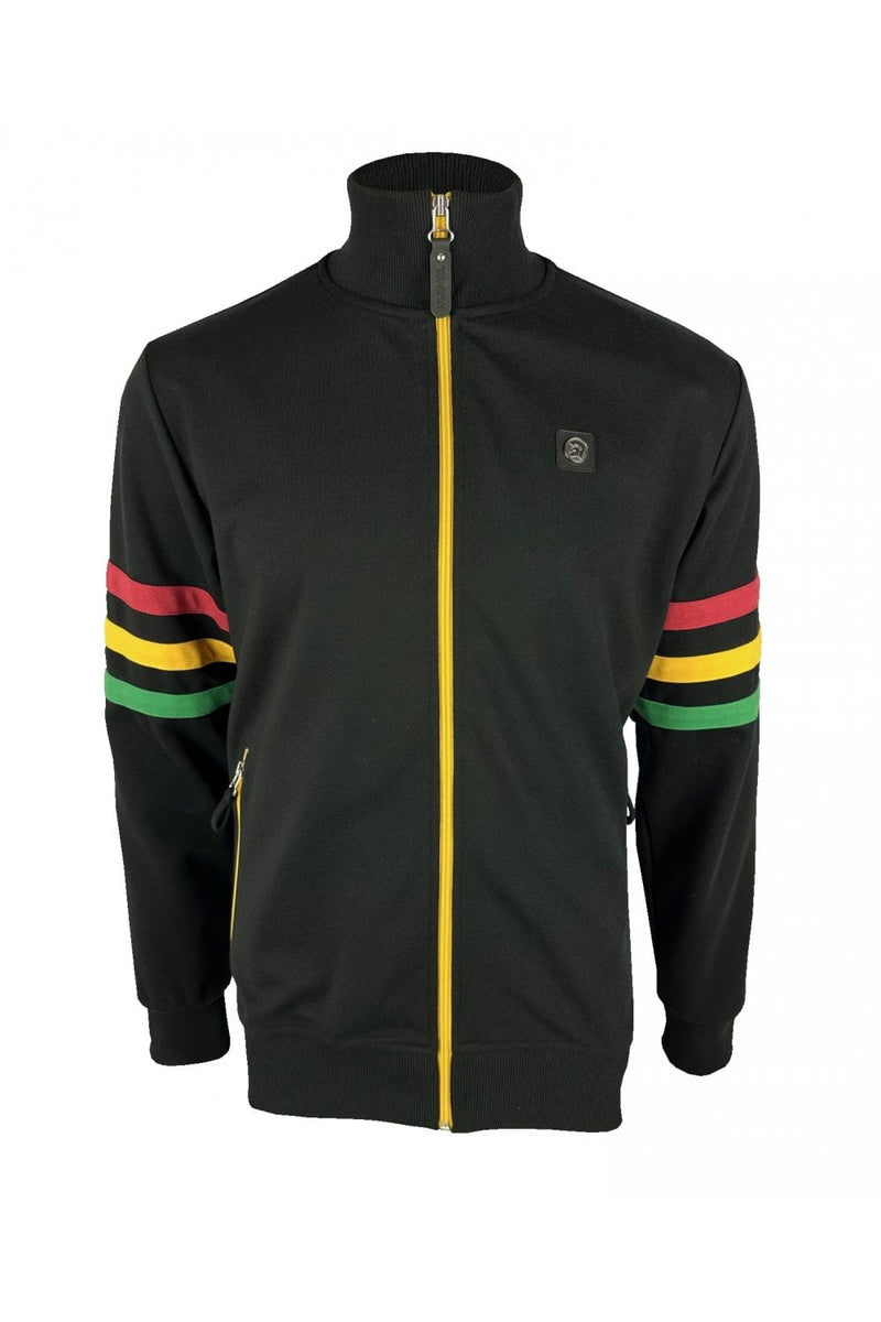 Trojan Stripe sleeve track top TR/8903 RASTA