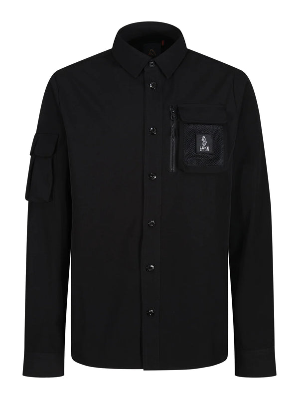 Luke Hulun  technical shirt - BLACK